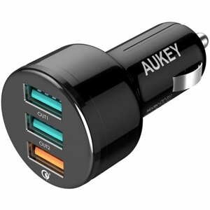 Автомобильное зарядное устройство Aukey Quick Charge 3.0 (CC-T11)