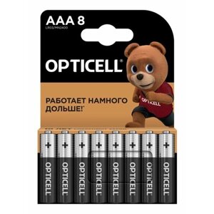 Батарейка ааа LR03 opticell 8 шт.