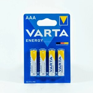 Батарейка алкалиновая Varta LongLife, AAA LR-03