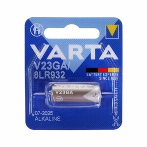 Батарейка алкалиновая Varta, LR23 (MN21, A23) - 1BL, 12В, блистер, 1 шт. (комплект из 6 шт)