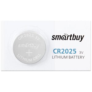 Батарейка CR2025 3V SmartBuy, 1 шт.