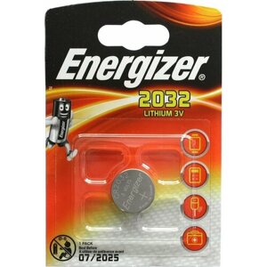Батарейка Energizer CR2032 3V Lithium