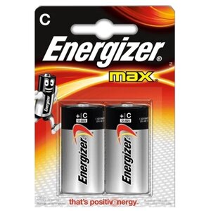 Батарейка Energizer Max C/LR14, в упаковке: 4 шт.