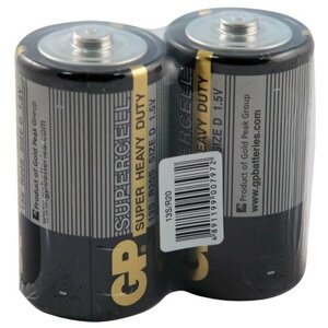Батарейка GP Supercell D (R20) 13S солевая, OS2