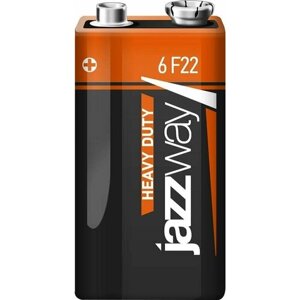 Батарейка JazzWay Heavy Duty 6F22 (9V) (комплект из 10 шт.)
