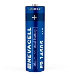 Батарейка литиевая NevaCell ER14505, 3,6В, 4 штуки