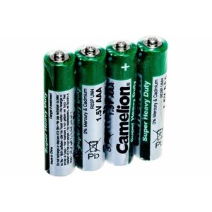 Батарейки щелочные Camelion - тип AAA, 1.5В, 15 упаковок по 4 шт.
