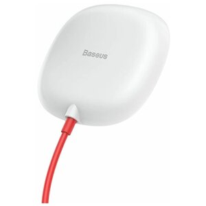 Беспроводное зарядное устройство Baseus Suction Cup Wireless Charger, белый