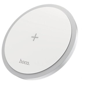 Беспроводное зарядное устройство Hoco CW26 Powerful для мобильных телефонов и TWS гарнитур, белое
