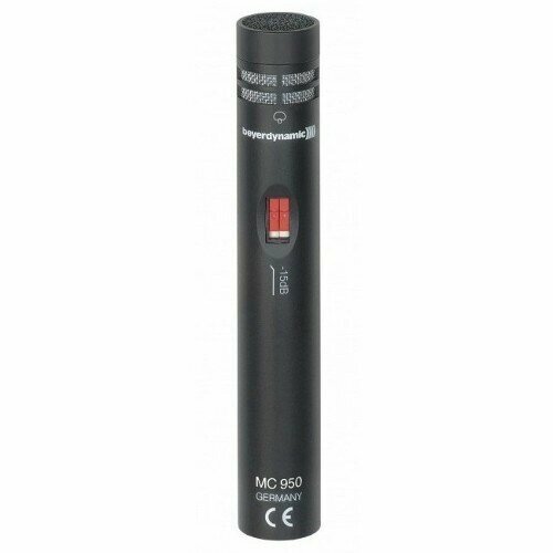 Beyerdynamic MC 950 #499862 Студийный конденсаторный суперкардиоидный микрофон, c переключателем чувствительности и обрезным фильтром