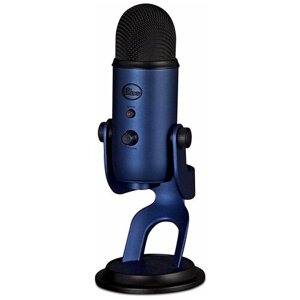 Blue Yeti, разъем: mini jack 3.5 mm, синий