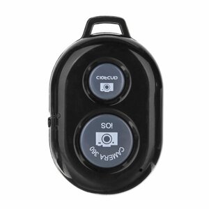 Брелок Bluetooth Remote Shutter / Универсальный пульт Bluetooth для селфи / Блютуз кнопка для управления камерой телефона / Беспроводной селфи-пульт для мобильных телефонов / Пульт-брелок Bluetooth Remote Shutter