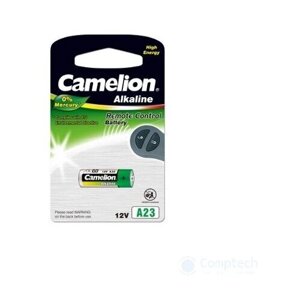 Camelion LR23A BL-1 Mercury Free (A23-BP1 батарейка 12В) (1 шт. в уп-ке)