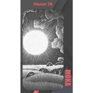 Чехол Honor 7A / Хонор 7А с принтом
