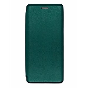 Чехол-книжка с магнитом для Huawei Nova 4 темно-зеленый
