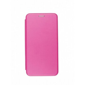 Чехол-книжка с магнитом для Samsung A6 Plus розовый