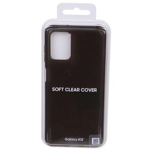 Чехол -крышка Soft Clear Cover A12, Samsung, чер, EF-QA125TBEGRU