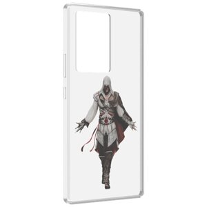 Чехол MyPads Assassin's-Creed мужской для ZTE Nubia Z40 Pro задняя-панель-накладка-бампер