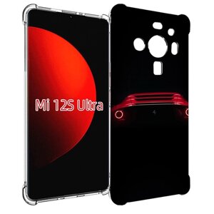 Чехол MyPads ferrari феррари 1 для Xiaomi 12S Ultra задняя-панель-накладка-бампер