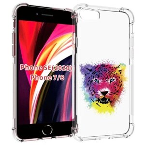 Чехол MyPads Гепард для iPhone 7 4.7 / iPhone 8 / iPhone SE 2 (2020) / Apple iPhone SE3 2022 задняя-панель-накладка-бампер