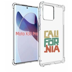 Чехол MyPads Графический-дизайн для Motorola Moto X30 Pro задняя-панель-накладка-бампер