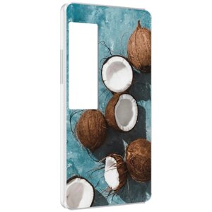 Чехол MyPads красивые-кокосы для Meizu Pro 7 Plus задняя-панель-накладка-бампер