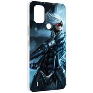 Чехол MyPads Metal Gear Rising Revengeance для Nokia C31 задняя-панель-накладка-бампер