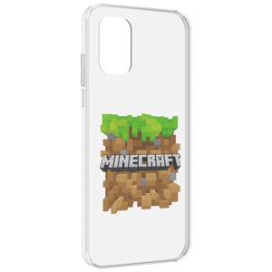 Чехол MyPads Minecraft-2 для Nokia G21 задняя-панель-накладка-бампер