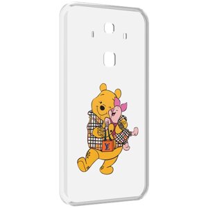 Чехол MyPads модный-медведь-из-винни-пуха для Huawei Mate 10 Pro задняя-панель-накладка-бампер