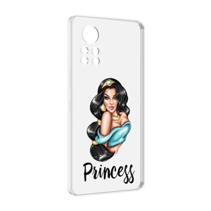 Чехол MyPads Принцесса-Жасмин женский для Infinix Note 12 i X667 задняя-панель-накладка-бампер