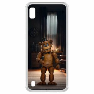 Чехол-накладка Krutoff Clear Case фнаф - Медведь Фредди для Samsung Galaxy A10 (A105)