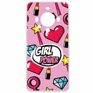 Чехол-накладка Krutoff Clear Case Girl Power для Huawei Mate 60