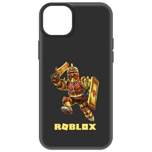 Чехол-накладка Krutoff Soft Case Roblox-Рэдклифф для iPhone 14 Plus черный