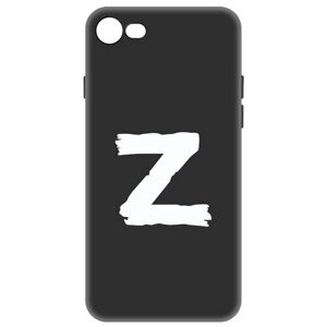 Чехол-накладка Krutoff Soft Case Z для iPhone SE 2020 черный