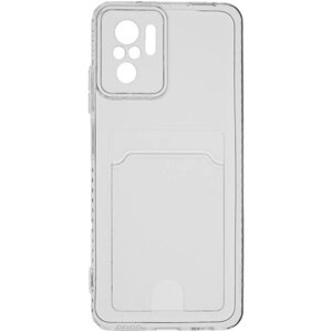 Чехол - накладка с картхолдером для Xiaomi Redmi Note 10 / Note 10S / POCO M5s / Чехол на Сяоми Редми Нот 10 / Нот 10s