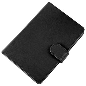 Чехол-обложка футляр MyPads для PocketBook 613/ 611 из качественной эко-кожи с визитницей и застежкой черный