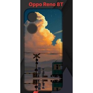Чехол Oppo Reno 8T / Оппо Рено 8Т с принтом