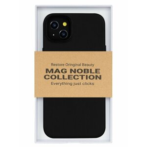 Чехол с magsafe для iphone 14 MAG NOBLE collection-чёрный