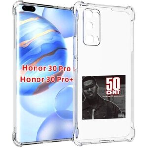 Чехол задняя-панель-накладка-бампер MyPads 50 Cent - Power Of The Dollar для Huawei Honor 30 Pro/Honor 30 Pro plus +EBG-AN10) противоударный
