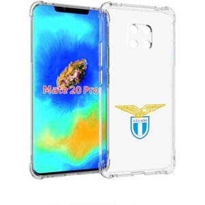 Чехол задняя панель накладка бампер MyPads фк лацио для Huawei Mate 20 Pro/Mate 20 RS 6.39