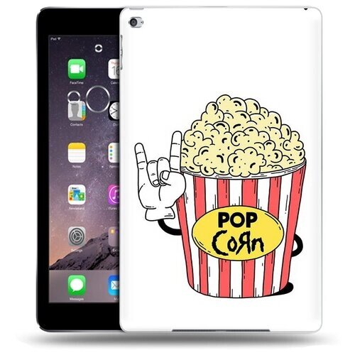 Чехол задняя-панель-накладка-бампер MyPads крутой попкорн для Apple iPad Air 2 (A1566/A1567) противоударный