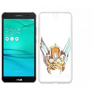 Чехол задняя-панель-накладка-бампер MyPads тор абстракция для ASUS ZenFone Go ZB690KG 6.9 противоударный