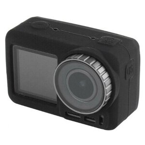 Черный силиконовый чехол для экшен камеры DJI Osmo Action