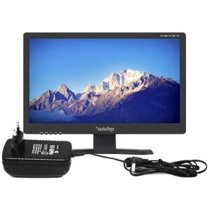 Цветной телевизор с DVB-T2 22" 55.8 см Eplutus 221Т (U59139ET), черный. Разрешение 1920x1080 HD. Воспроизведение с USB / HDMI / VGA