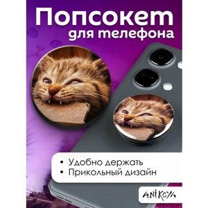 Держатель для телефона попсокет Милые Котики