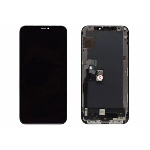 Дисплей с тачскрином для Apple iPhone XS (черный) (AAA) OLED