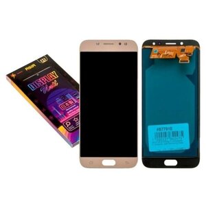 Дисплей в сборе с тачскрином (модуль) для Samsung Galaxy J7 (SM-J730F) 2017 ZeepDeep ASIA iPS с регулировкой яркости, золотой