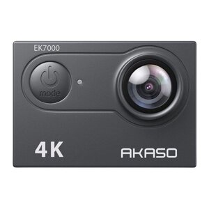 Экшн-камера AKASO EK7000, 3840x2160, 1050 мА·ч, чёрный