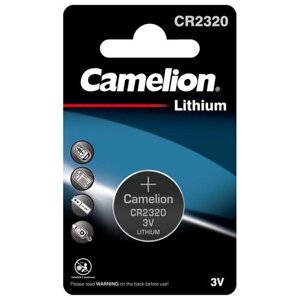 Элемент питания литиевый CR CR2320 BL-1 (блист. 1шт), CAMELION 3611 (1 упак)
