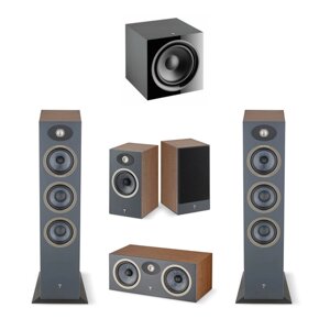 Focal Комплект акустики Theva N°2 Dark Wood 5.1